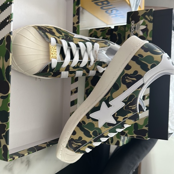 A bathing Ape x adidas | Shoes | Adidas Superstar 8s X Bape Abc Camo ...